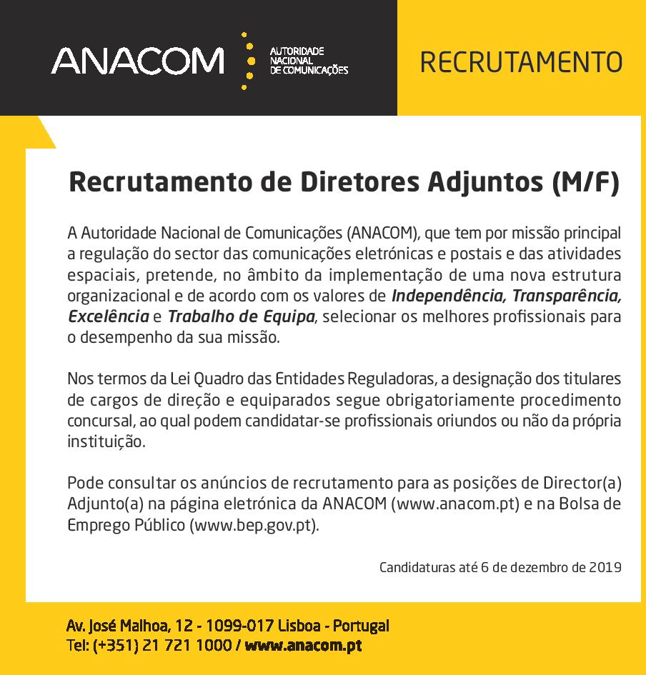 ANACOM - Autoridade Nacional de Comunicações